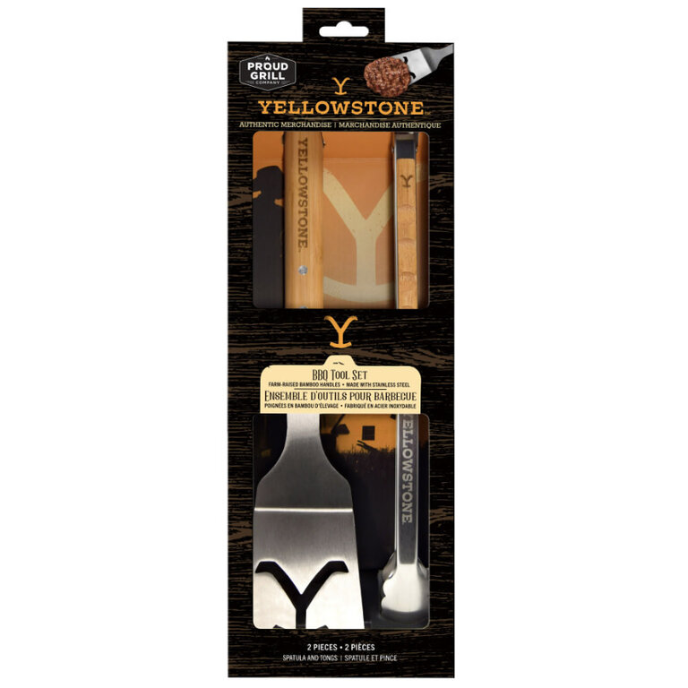 Yellowstone BBQ Tool Set/2