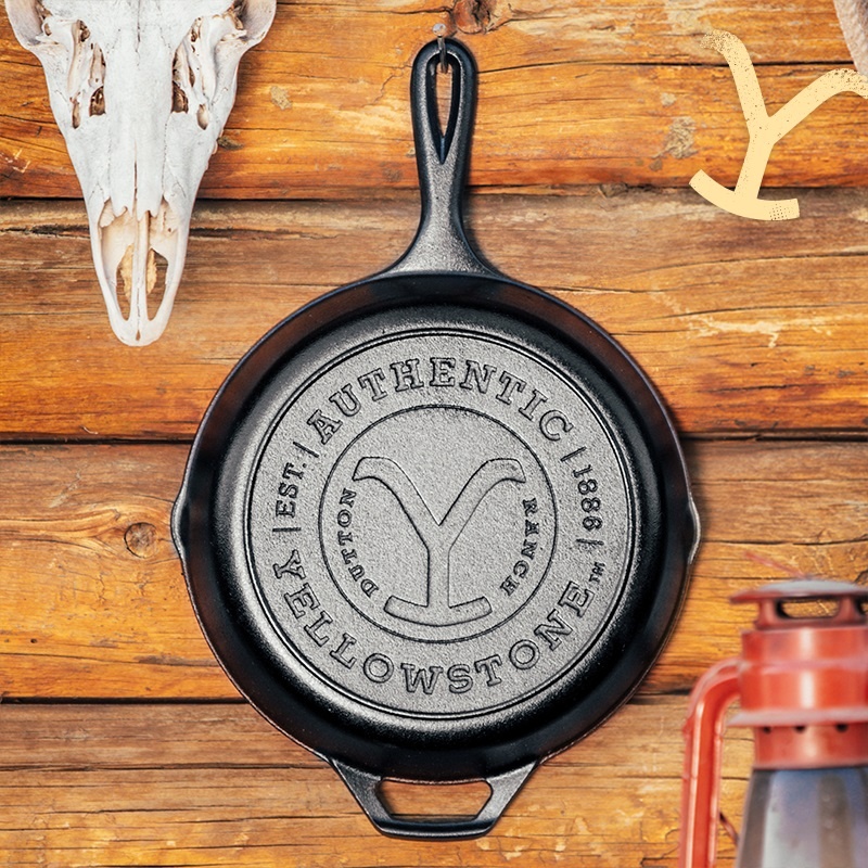 Yellowstone Authentic Y Cast Iron Skillet 10.25 - Creative