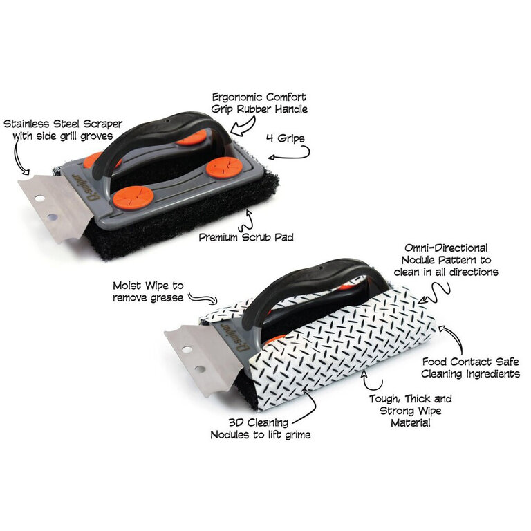 Q-Swiper Grill Cleaning Set