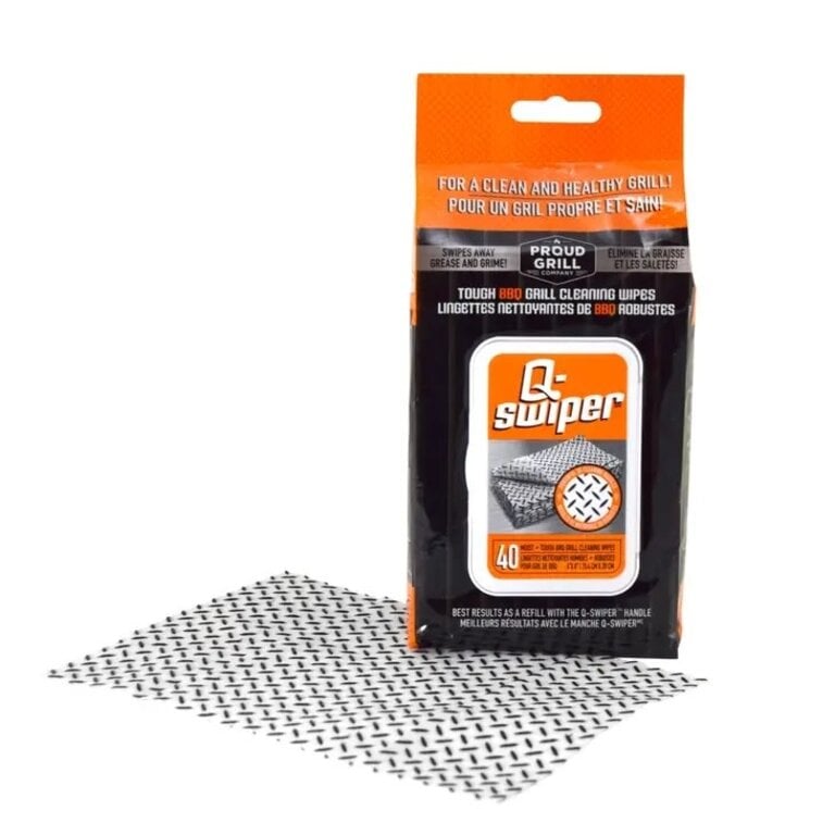 Q-Swiper BBQ Grill Cleaning Wipes Refill