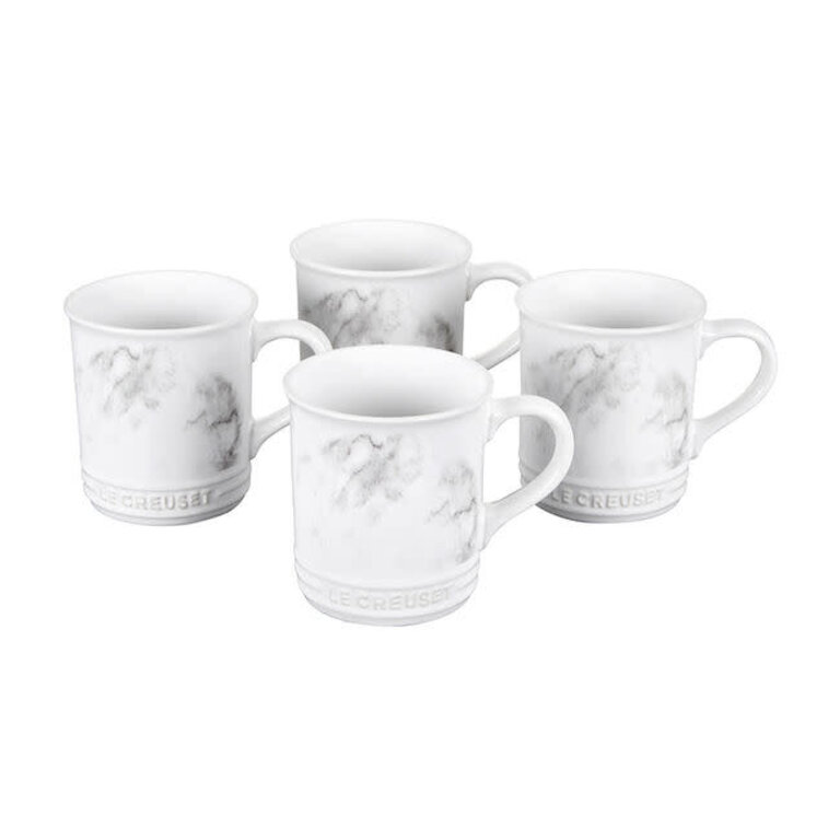 Le Creuset Stoneware Set of 4 Mugs, 14 oz. each