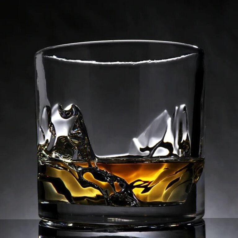 Everest Crystal Whiskey Glasses - Set of 4