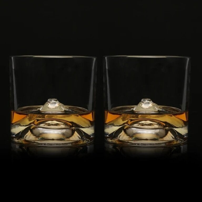 Grand Canyon Crystal Whiskey Glass Set of 2