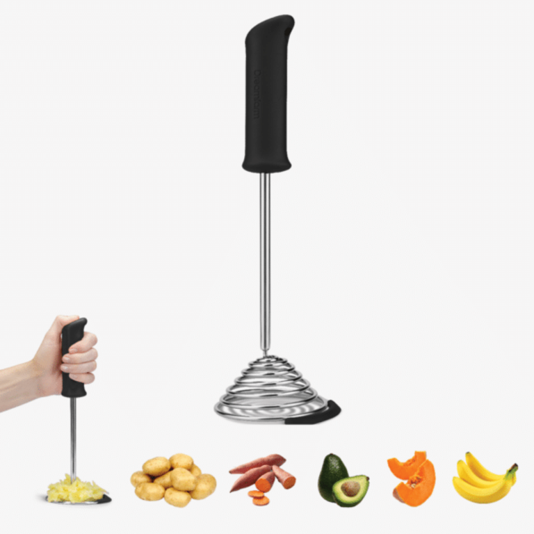 Dreamfarm Smood Potato Masher - Black