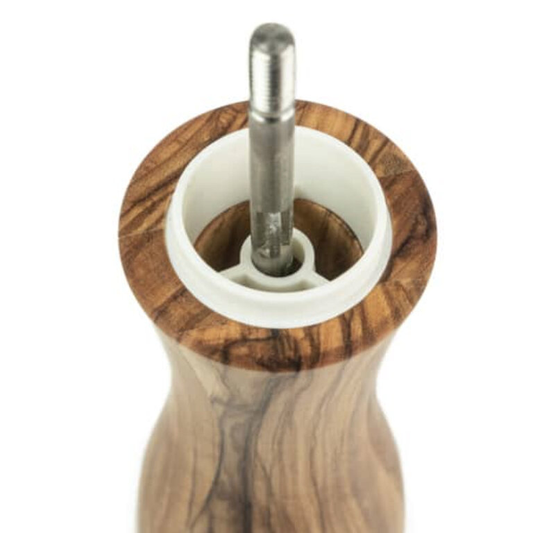 Peugeot Fidji Salt Mill Olive Wood 6 in IA
