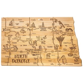Destination North Dakota Cutting Board Destination North Dakota Cutting Board