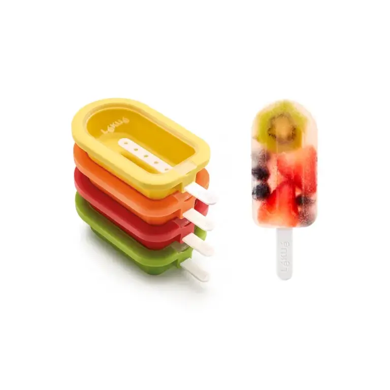 Stackable Silicone Popsicle Mold - Large - Set/4