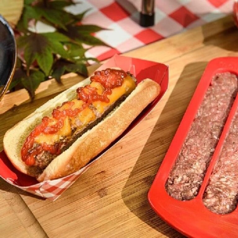 Hotdog Shaped Burger Mold IA-OLO