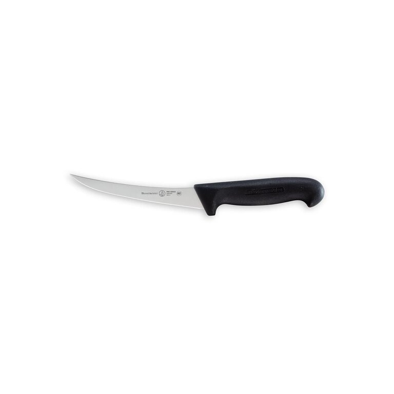 Messermeister Pro Series Curved Boning, Knife Semiflex No Kullens, 6 in