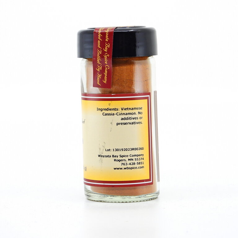 Wayzata Bay Spice Company Cinnamon Vietnamese DC