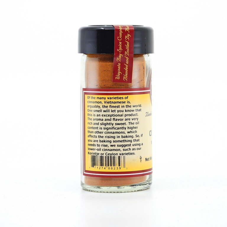 Wayzata Bay Spice Company Cinnamon Vietnamese DC