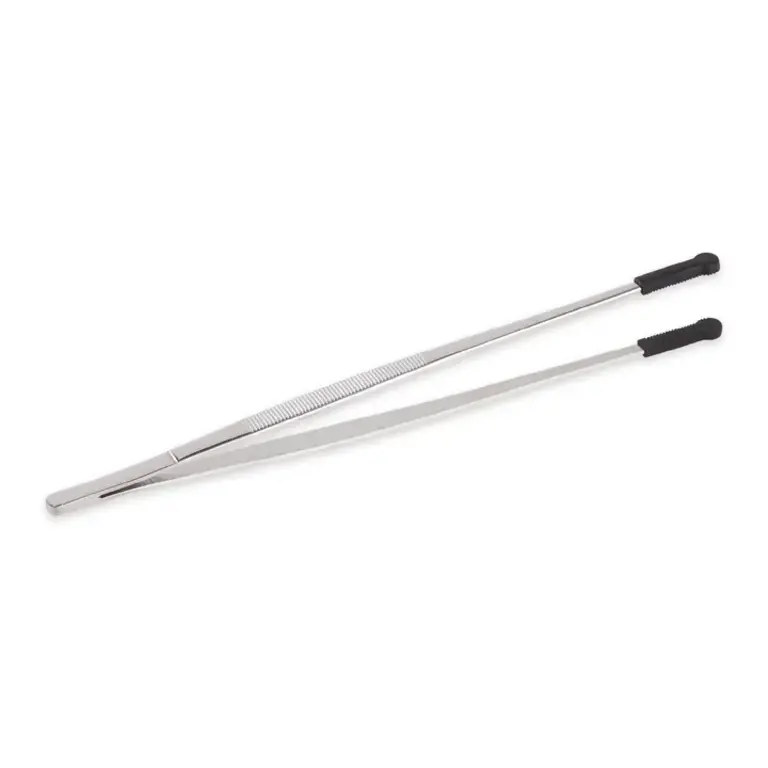 RSVP 12 Inch Silicone Tipped Cooking Tweezers