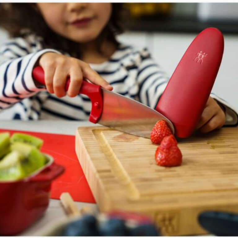 Twinny Kid's Red Chef's Knife