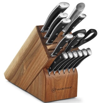 Wusthof Ikon Block Set 15 Pc Wusthof Ikon Block Set 15 Pc