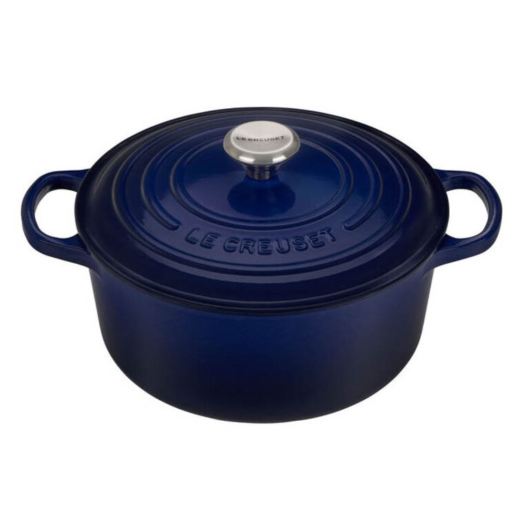 Le Creuset Signature Round Dutch Oven 3.5 Qt DC Indigo DC