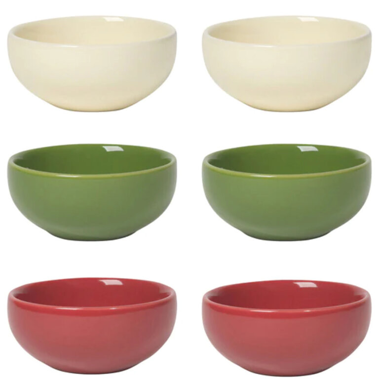 Danica Now Designs Colored Pinch Bowl Set/6