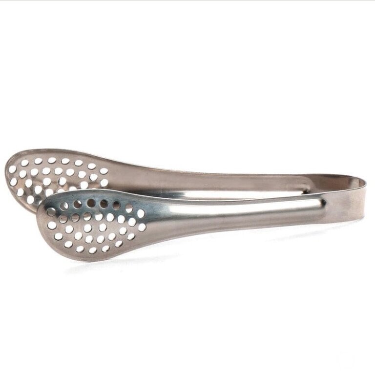 Appetizer Straining Tongs SS Single