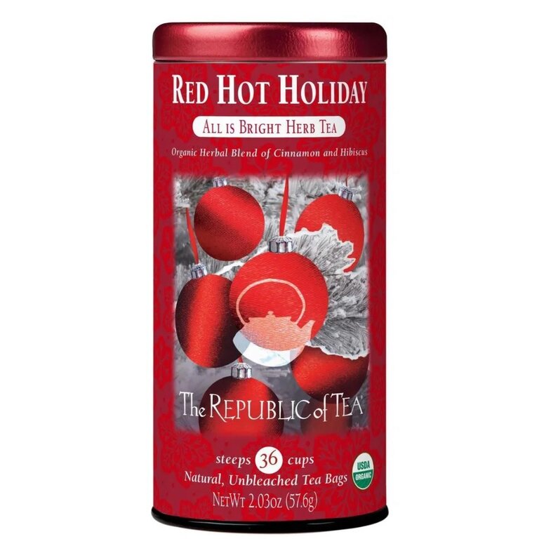 Republic of Tea Seasonal Tea Red Hot Holiday