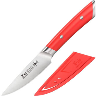 Cangshan Helena  Paring, Knife , Red, 3.5in Cangshan Helena  Paring, Knife , Red, 3.5in