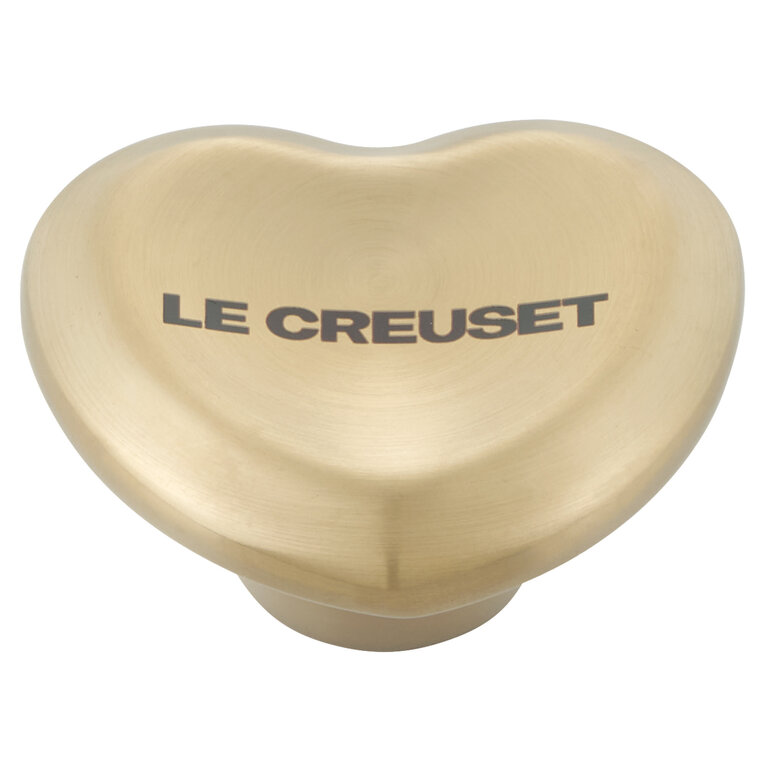 Le Creuset Signature Knob Gold Heart Large DC