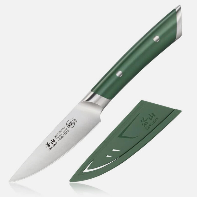 Cangshan Helena  Paring, Knife Green, 3.5in
