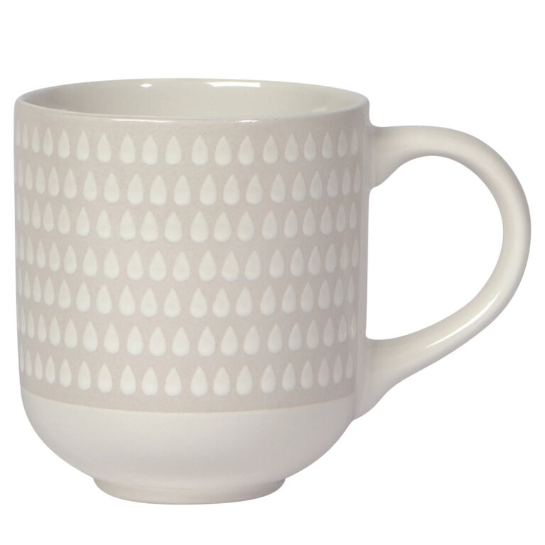 Danica Heirloom Cloudburst Mug 14 oz Stoneware White IA