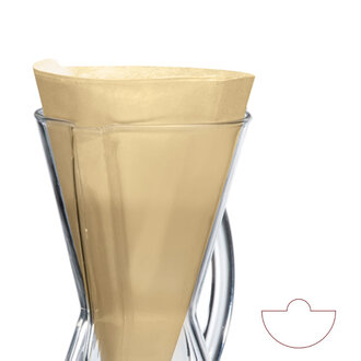 13in Natural Halfmoon Filter Circle (pint)