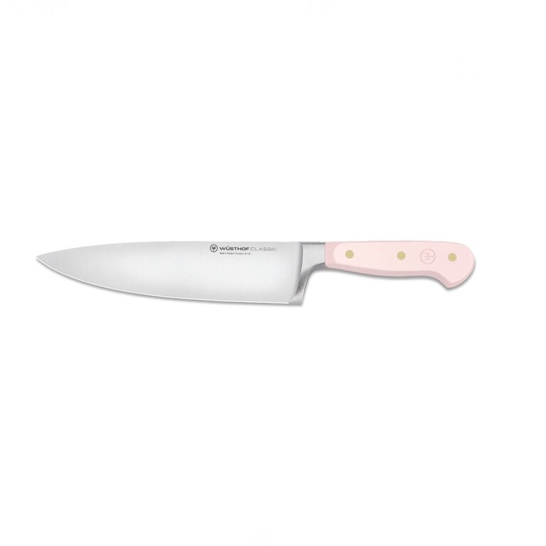 Wusthof Classic Color Chefs Knife 8 in - Pink Sea Salt