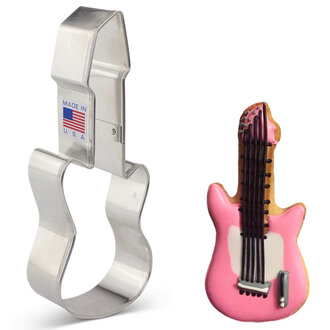 Electric Guitar Cookie Cutter