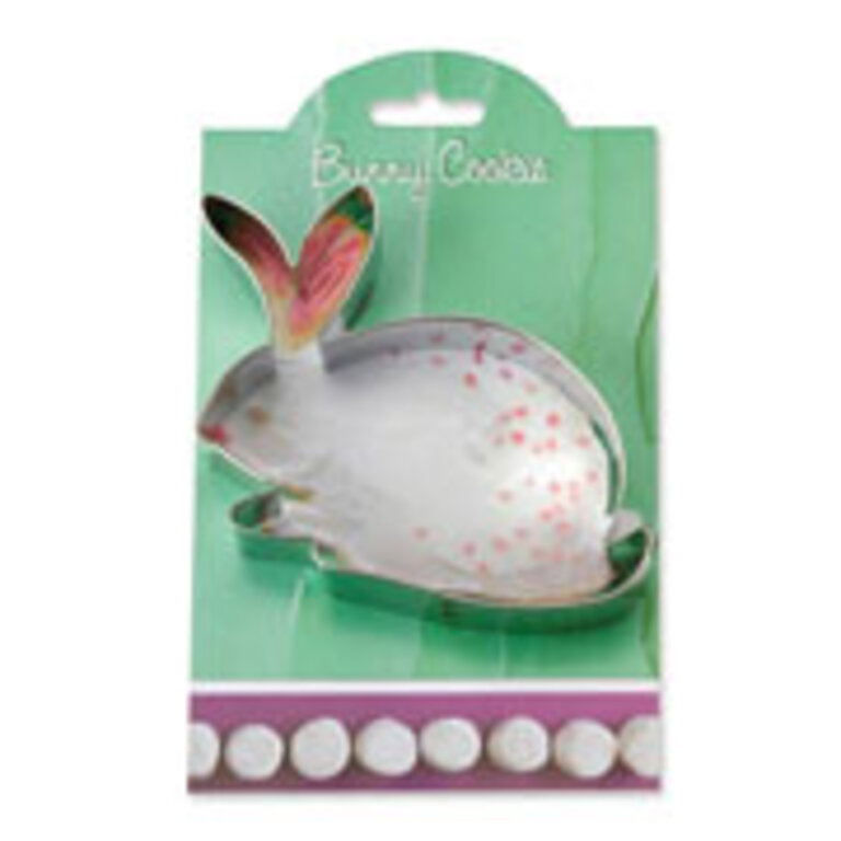 CARDED Alt Holiday Cookie Cutter Bunny IA