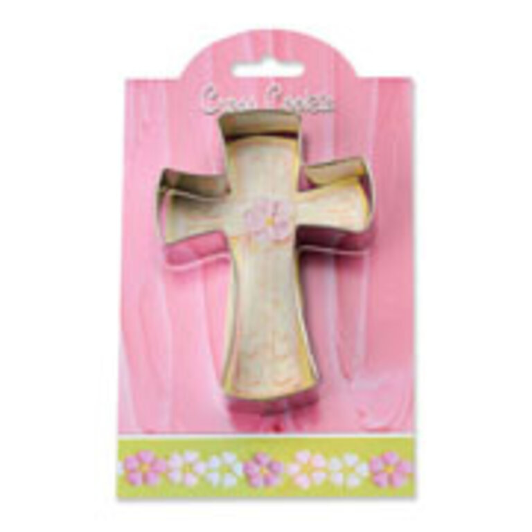 CARDED Classic Shape Cookie Cutter Cross