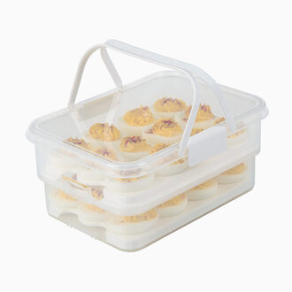 Collapsible Deviled Egg Carrier Collapsible Deviled Egg Carrier