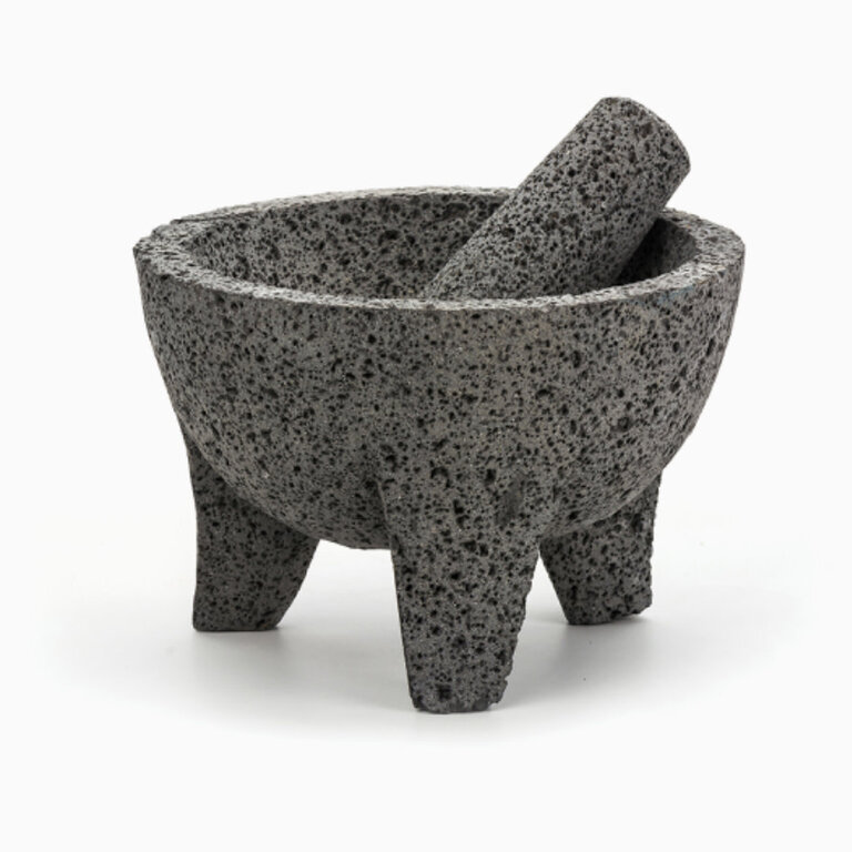 RSVP Authentic Mexican Molcajete Mortar And Pestle