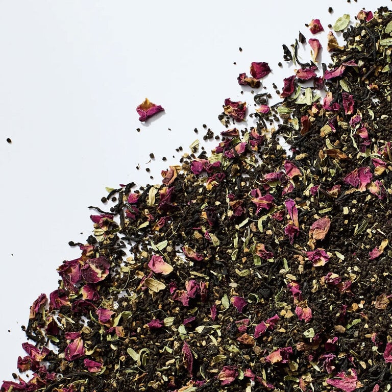 Herbs and Kettles Chai Loose Leaf Tea Rose Cardamom