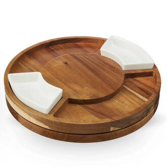 Rotating Charcuterie Board IA Rotating Charcuterie Board IA