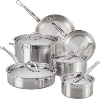Hestan Probond 10 Pc Stainless Steel Set Hestan Probond 10 Pc Stainless Steel Set
