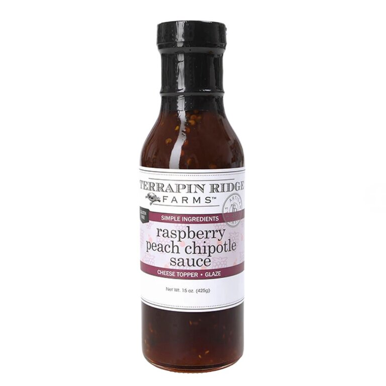 Raspberry Peach Chipotle Sauce