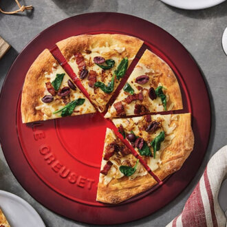 Le Creuset Enameled Pizza Stone 15 Inch Le Creuset Enameled Pizza Stone 15 Inch