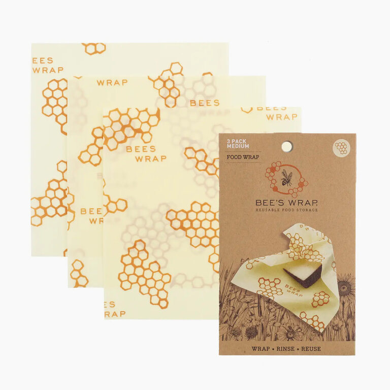 Bee's Wrap Medium Wrap - 3 Pack