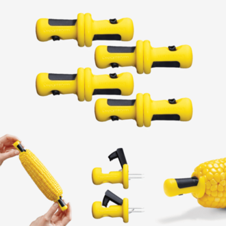 Dreamfarm Lockorns Corn Holder - Single Dreamfarm Lockorns Corn Holder - Single