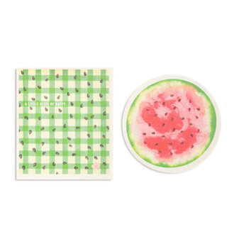 Demdaco Shaped Swedish Dish Cloth 2 Pk Watermelon Demdaco Shaped Swedish Dish Cloth 2 Pk Watermelon