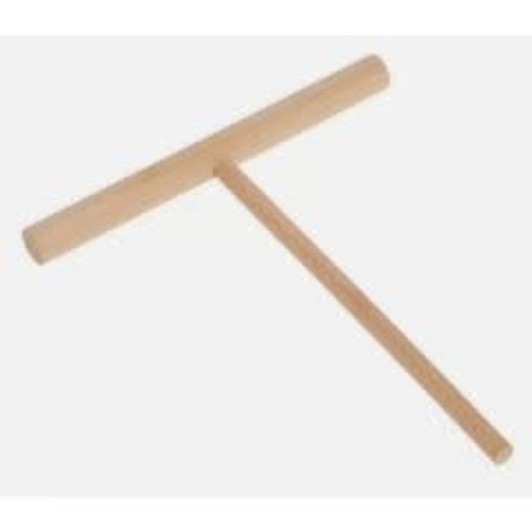 Wooden T Crepe Spreader Lg