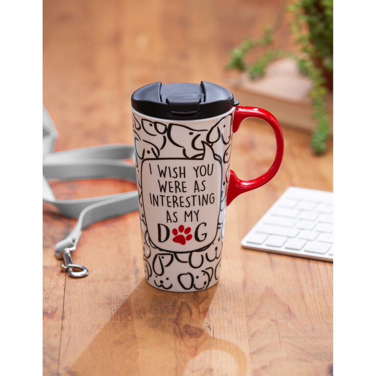 CERAMIC TRAVEL CUP 17 OZ