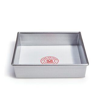 Square Cake Pan Silicone Liner 9 in Square Cake Pan Silicone Liner 9 in