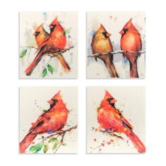 Demdaco Swedish Dish Cloth Crouser Cardinal Single