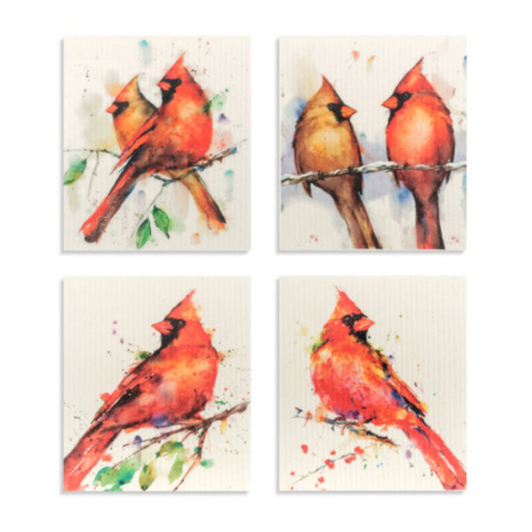 Demdaco Swedish Dish Cloth - Crouser Cardinal Single