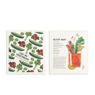 Demdaco Swedish Dish Cloth Bloody Mary Single