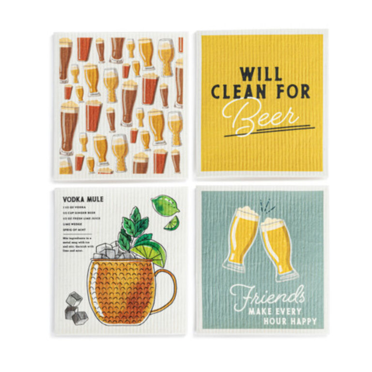 Demdaco Swedish Dish Cloth - Beer Single