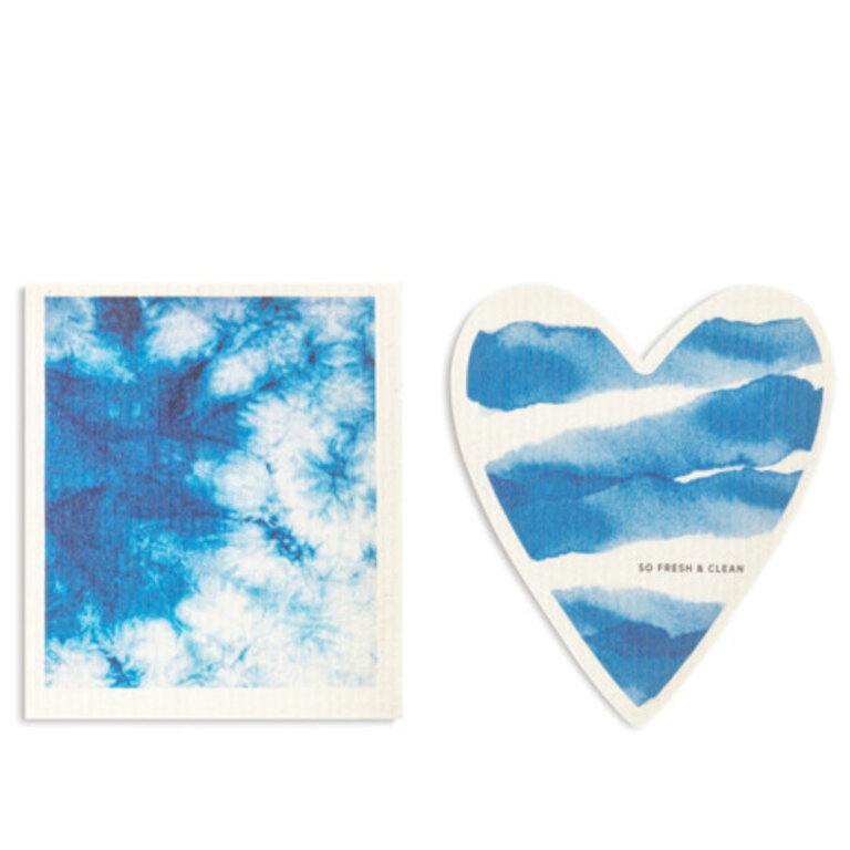 Demdaco Shaped Swedish Dish Cloth - 2 Pack