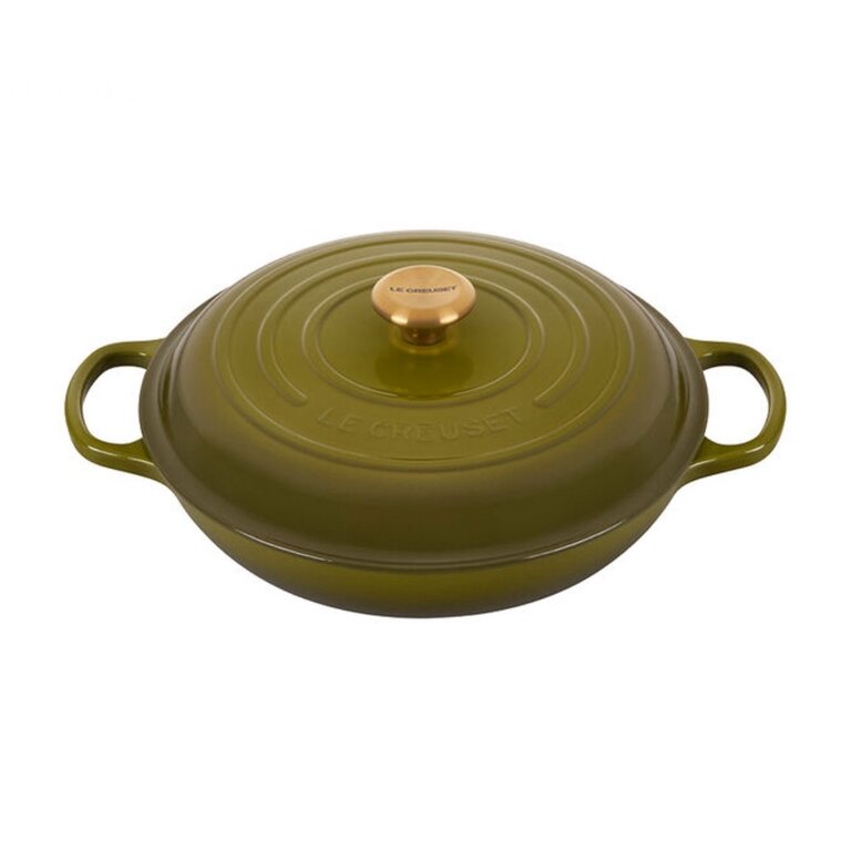 Le Creuset Signature Braiser with Lid 3.5 qt